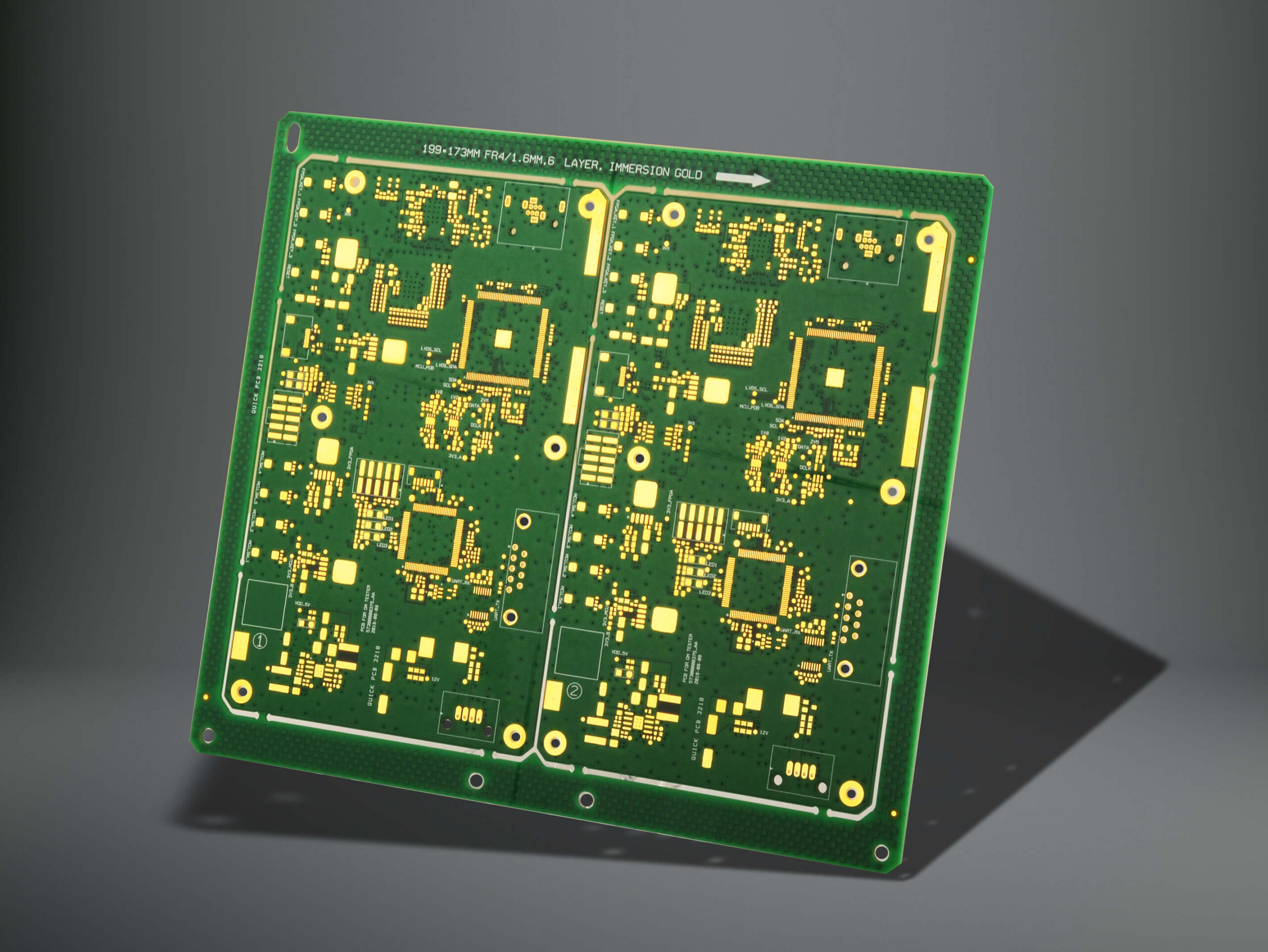 Single Face, Double Face and Multilayer FR-4 PCB